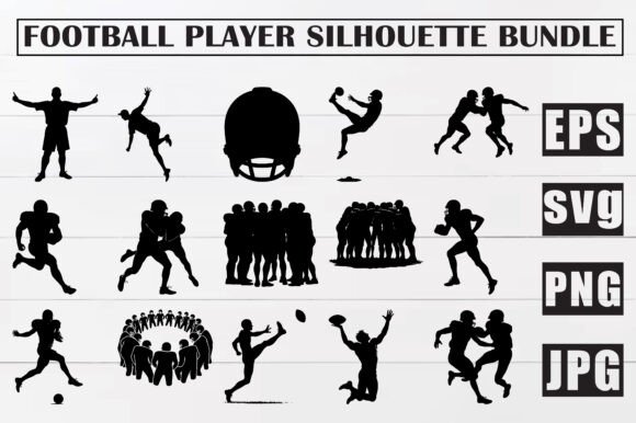 American Football Player SVG Set: Graphics & Crafts Review