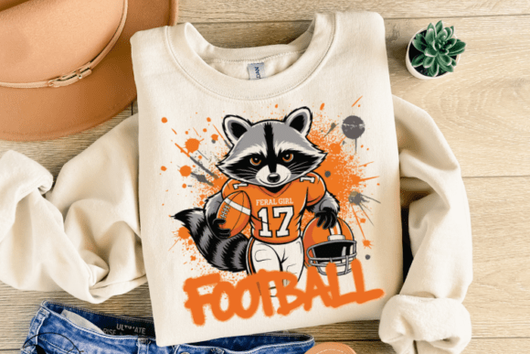 Football Feral Girl Shirt Svg: A Graphic Design Asset for Crafters and Sellers