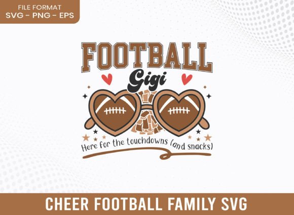 Football Gigi Cheer Football Family SVG Review