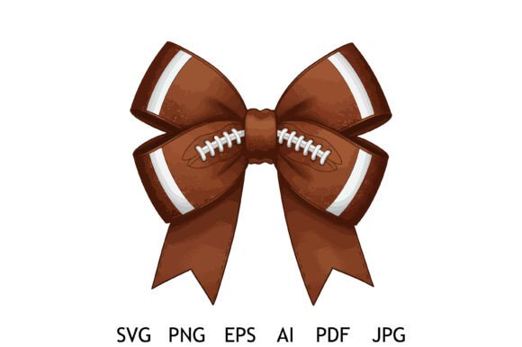 Football Ribbon Bow Vector Art: A Designer's Review