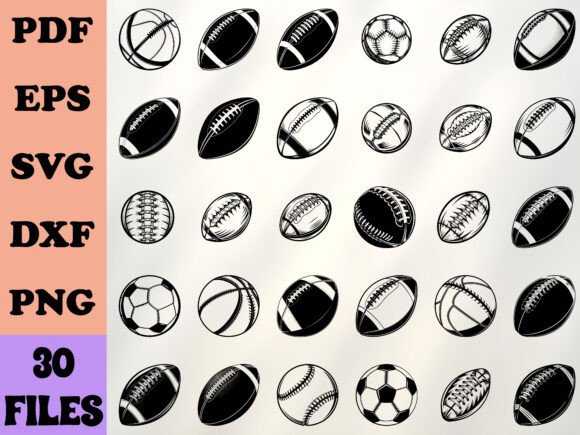 Football Seam: Versatile Graphics for Crafts & Design