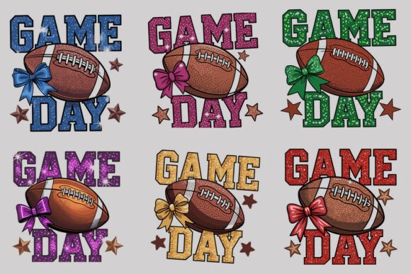 Game Day Football Svg Bundle: Graphics & Crafts for Branding