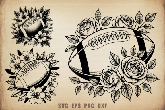 Sports Floral Football SVG Bundle: Graphics & Crafts Review