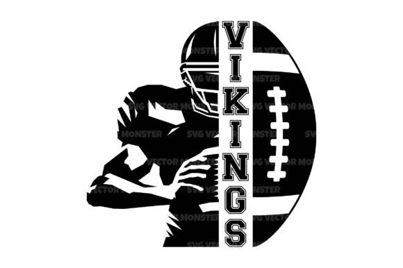 Vikings Football Svg Png: Graphics for Crafts Branding